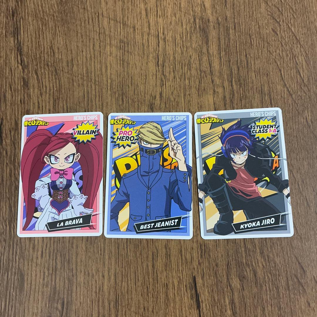 ヒーローズチップス3 カードセット ヒロアカ - メルカリ