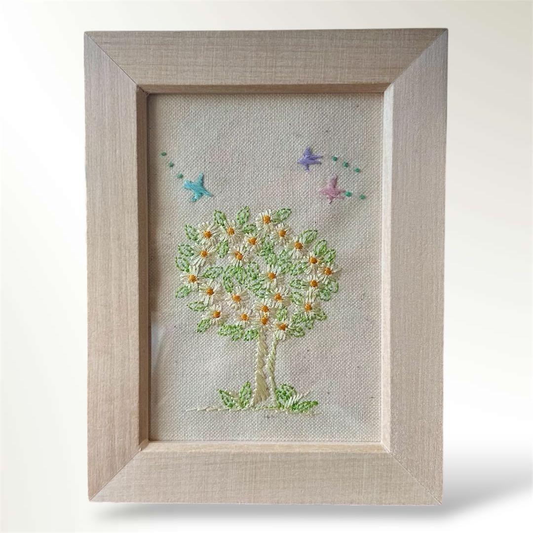 刺繍フレーム ハンドメイド 刺繍額 - メルカリ