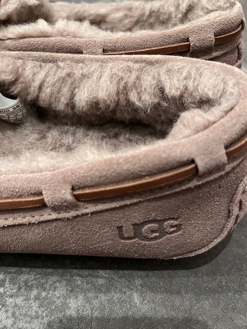 UGG ダコタ カリブー US SIZE 8 - UGG NITA Women's Slipper Suede Leather Slipper in