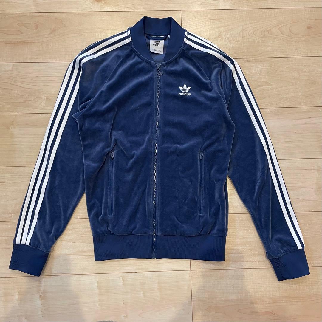 adidas originalsベロア トラックジャケット XS - メルカリ