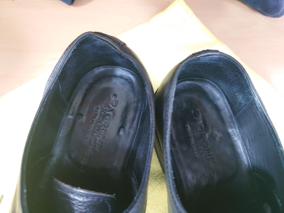 パドローネ ニコロ ブラック 41　26 〜 26.5cm