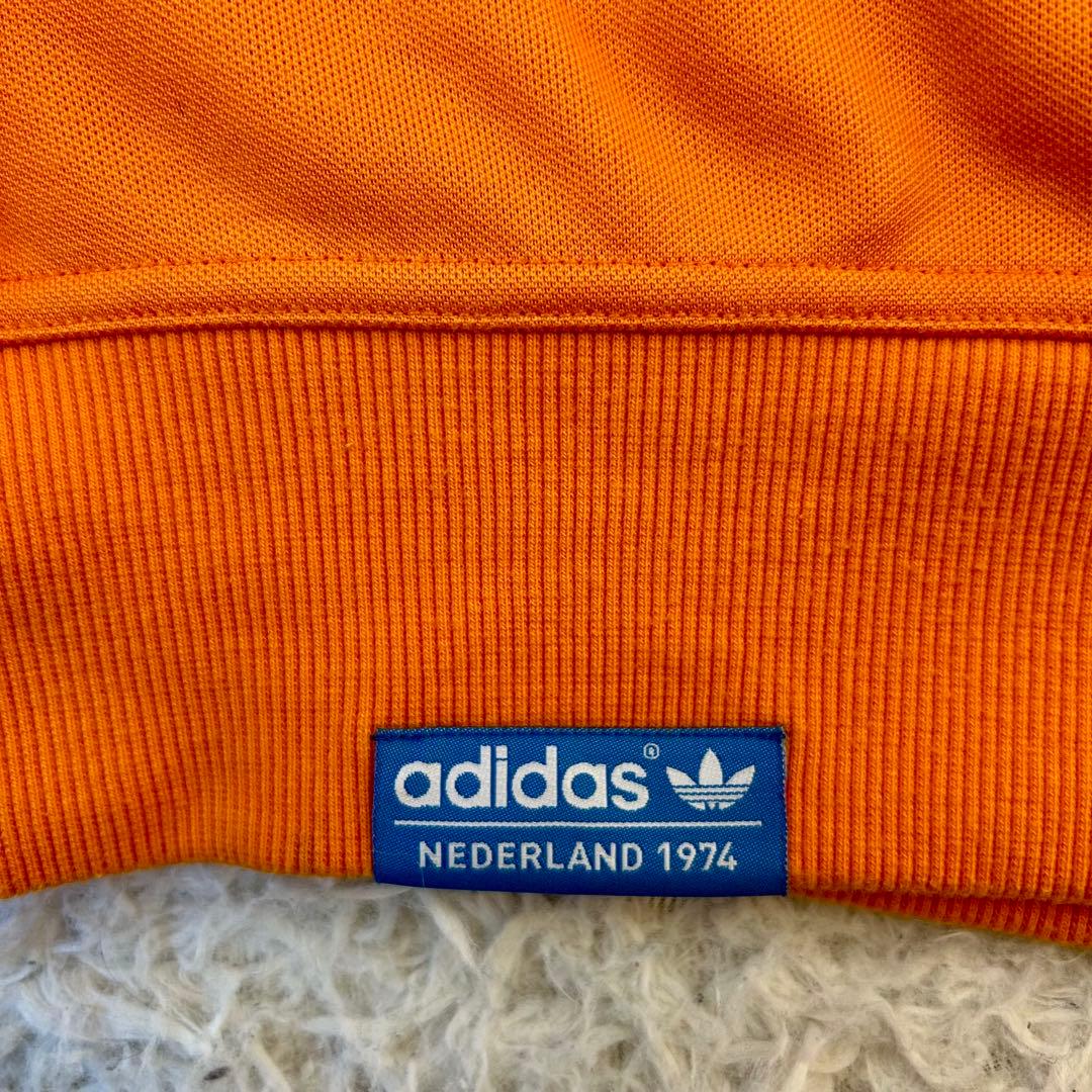 adidas Originals トラックジャケット オランダ代表 背面ロゴ - メルカリ