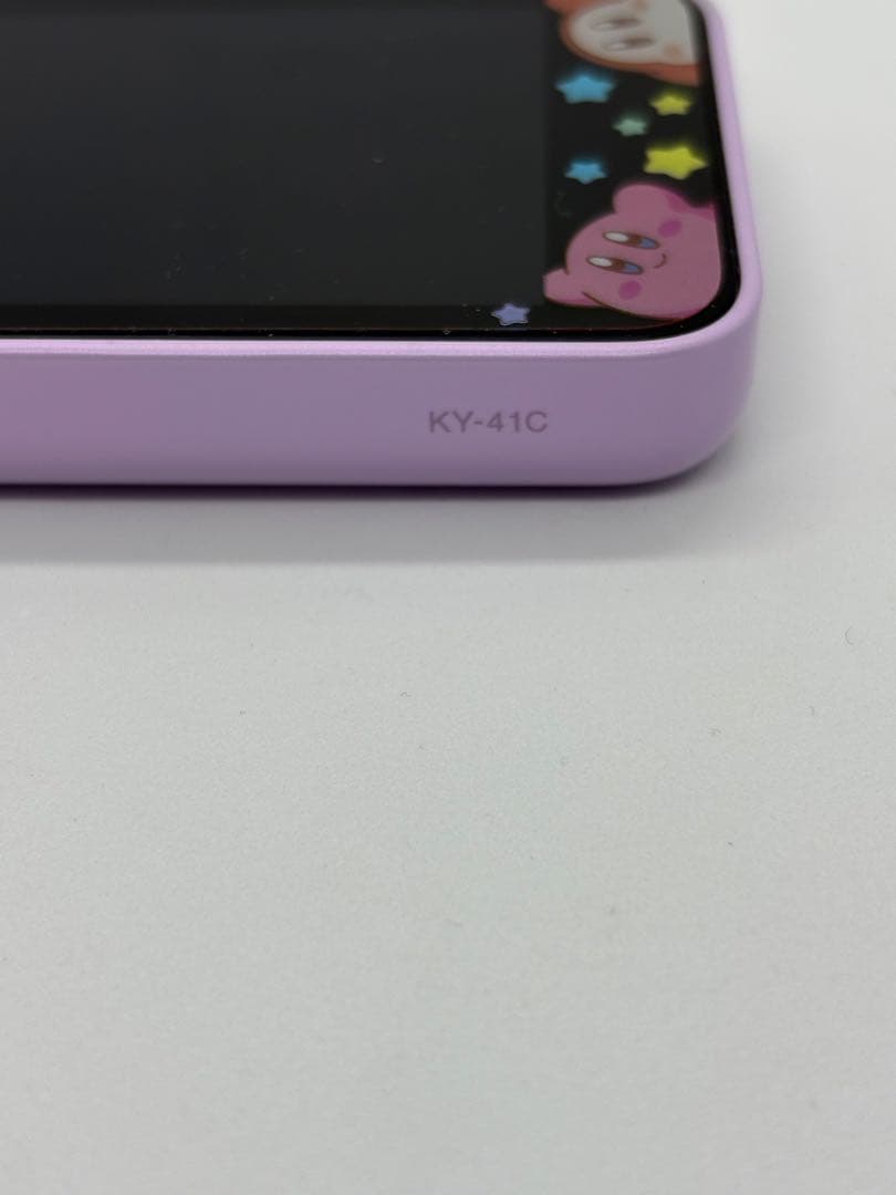 KY-41C docomoキッズケータイ 本体 カービィ ラベンダー GPS - メルカリ