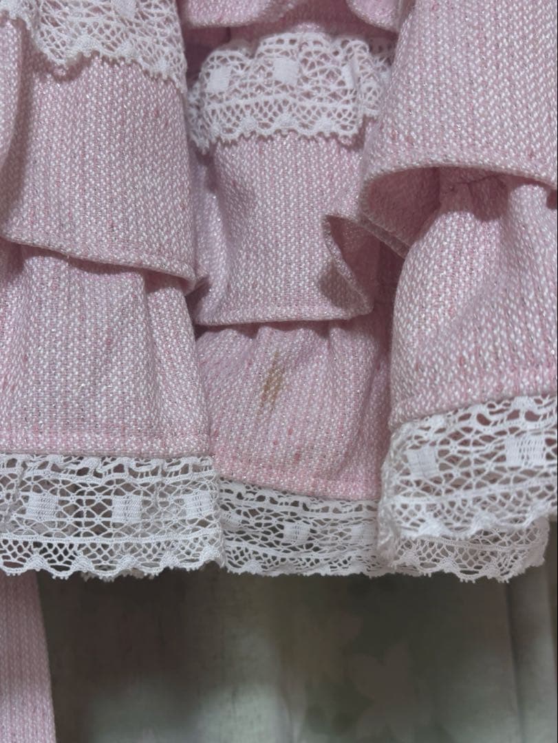 AngelicPrettyおめかしDollジャケット&スカート(ピンク) 完売品 - メルカリ