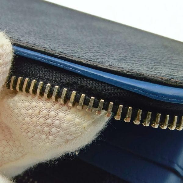 ルイ ヴィトン ダミエ アンフィニ ヴェルティカル 長財布 メンズ B.H