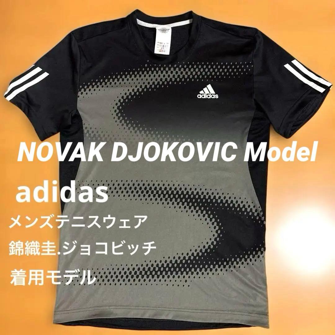 錦織圭、ジョコビッチモデル adidas テニスウェア メンズLサイズ