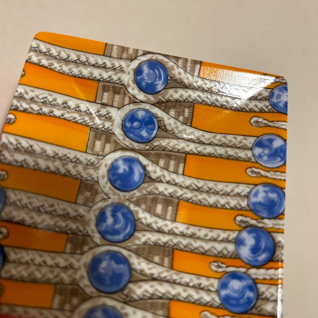 エルメス　ブランデンブルク　スクエアプレート　デザートプレート　プチトレイ