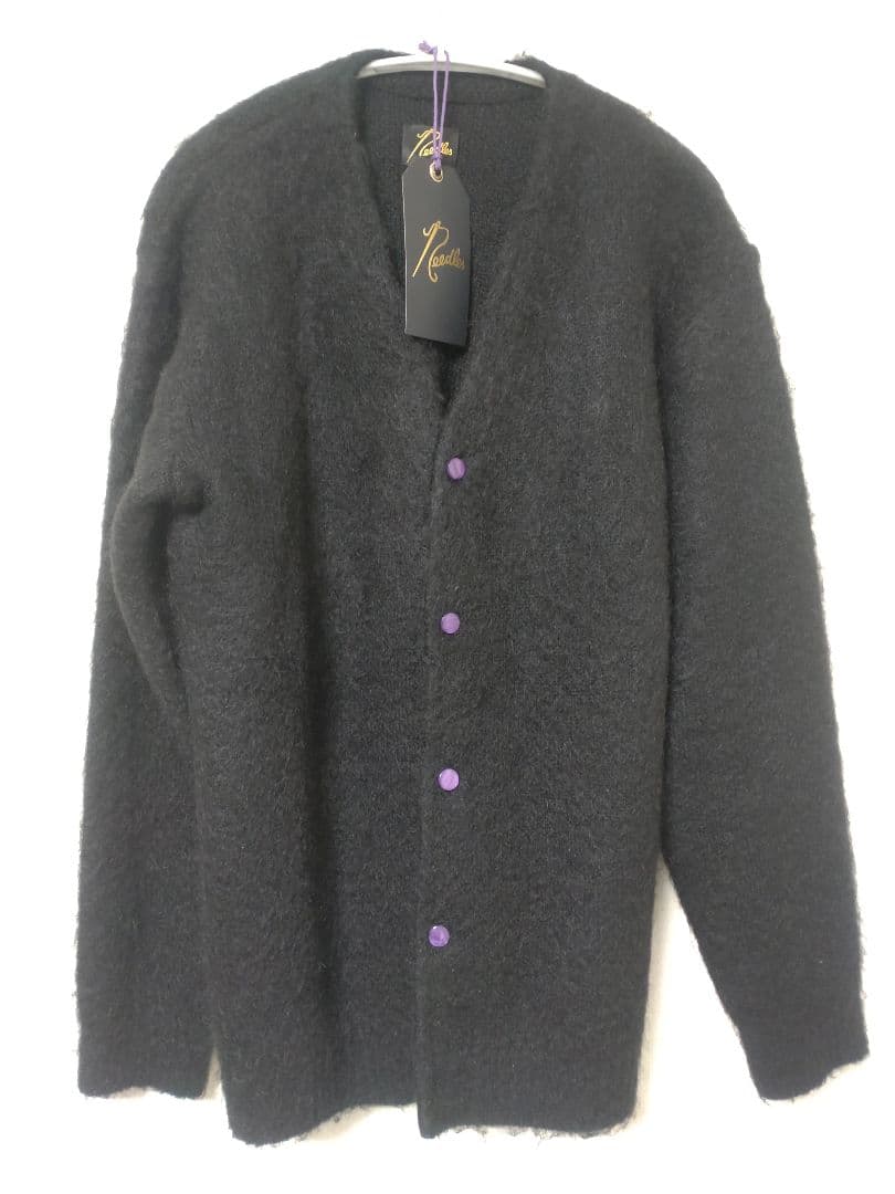 Needles 黒 カーディガン Sサイズ foremost別注 モヘア - メルカリ