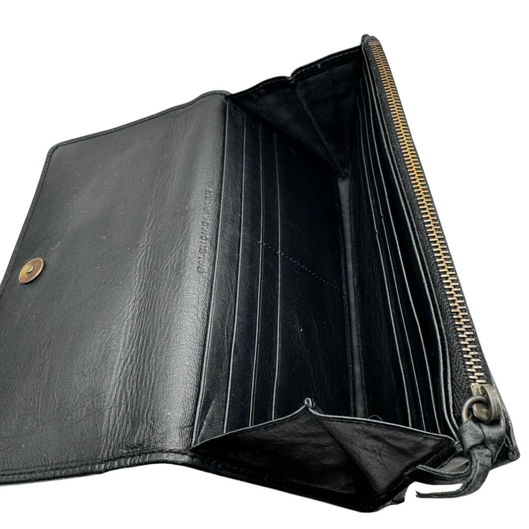 S級極美品✨バレンシアガ 長財布 クラシック コンチネンタル スタッズ