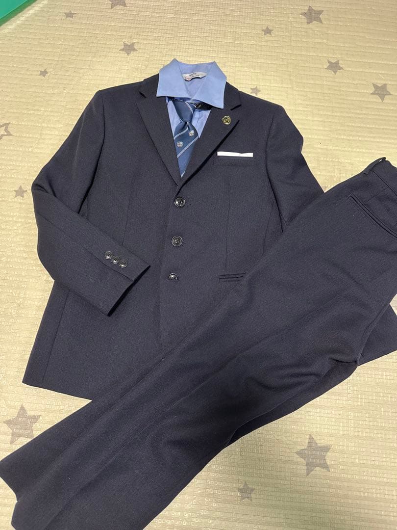 Wa1tz by BEAMS DESIGN ネイビー ストライプ 4点セット - メルカリ