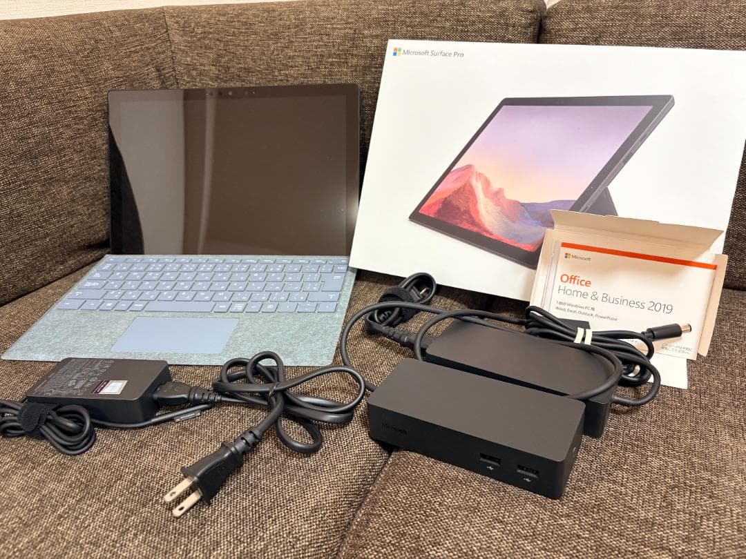 SurfacePro7セット（純正タイプカバー+純正ドック+Office付き） - メルカリ