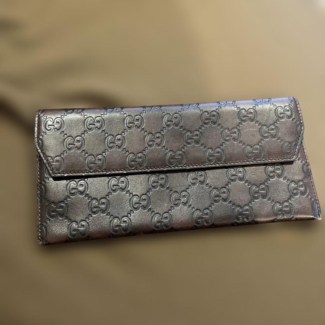 GUCCI GGパターン フラグメントケース パスポートケース - メルカリ