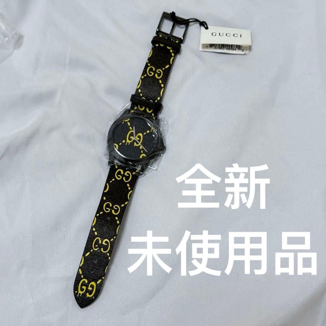 全新未使用品 GUCCI GGパターン 時計 ゴースト YA1264019 全新未使用品 GUCCI GGパターン 時計 ゴースト YA1264019