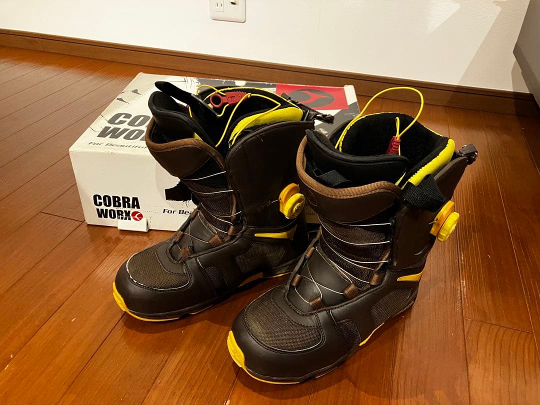 コブラワークス　ブーツ　26.5㎝　COBRAWORX 美品】 COBRAWORX コブラワークス スノーボードブーツ 26 5cm BOA