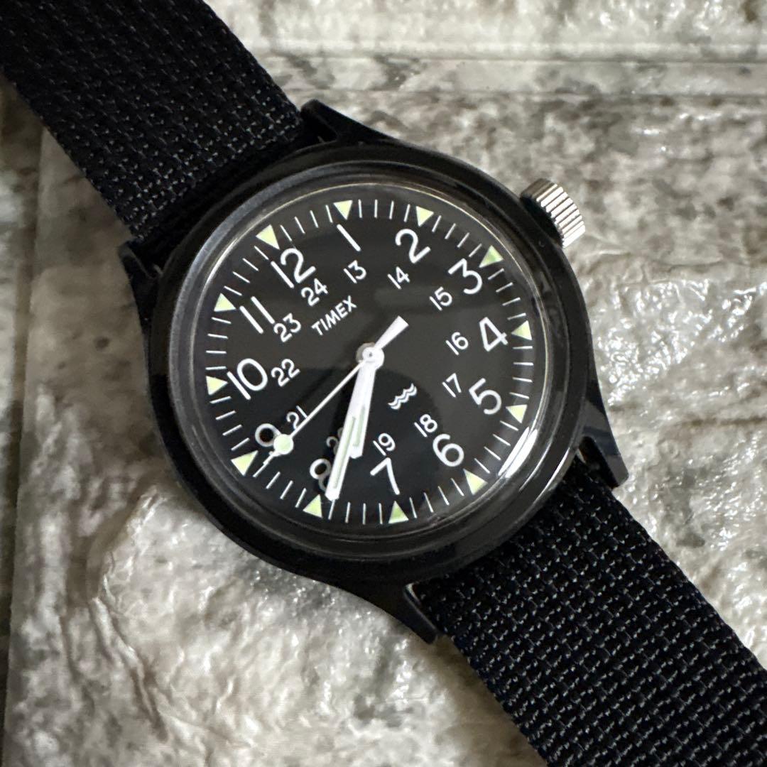 タイメックス TIMEX オリジナルキャンパー ブラック 【正常動作品