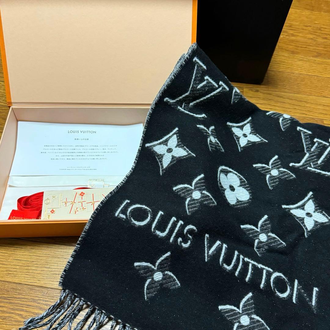 新品未使用】Louis Vuitton マフラー・LV エセンシャル シャイン