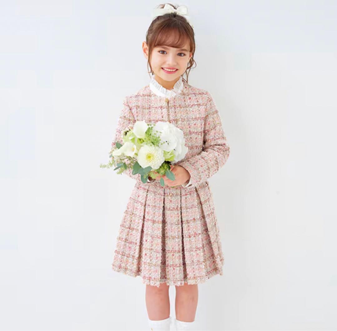 入学式ケイトスペードツイードジャケットセット - メルカリ