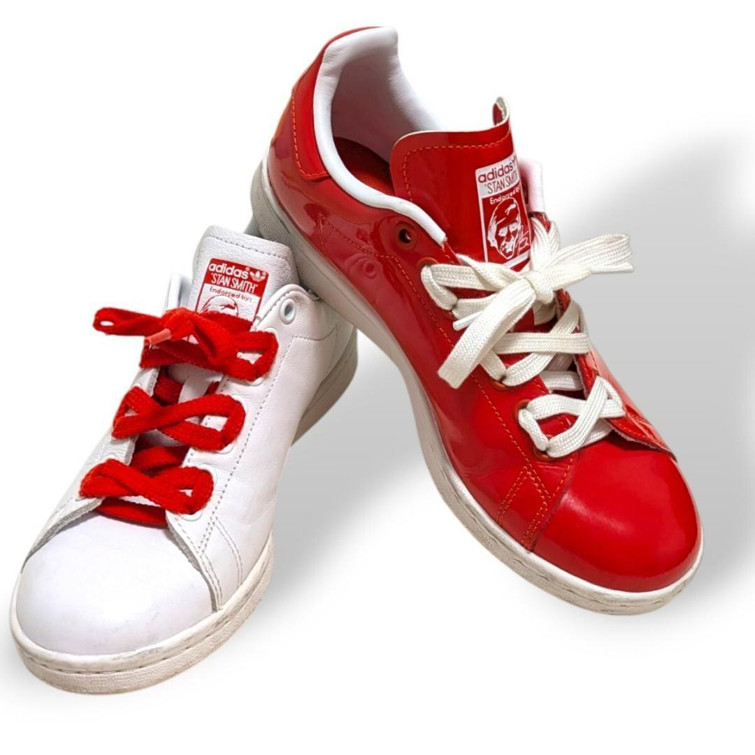 珍品】スタンスミス バレンタイン限定モデル 24.0 赤白 ハート