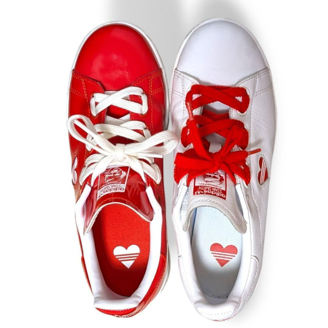 珍品】スタンスミス バレンタイン限定モデル 24.0 赤白 ハート