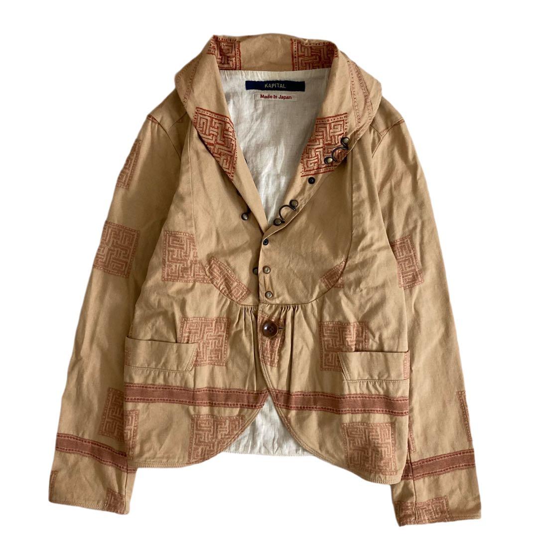 112KH様 KAPITAL KOUNTRY 刺繍ジャケット & 綿麻ジャケット - メルカリ