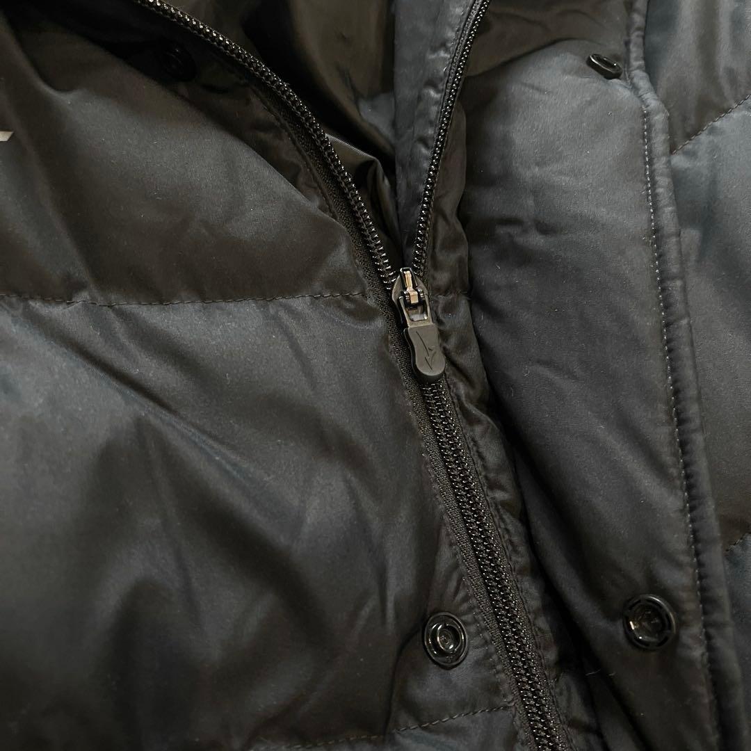 極美品☆極暖ダウン90%フェザー10% M ミズノ ダウンコート ベンチ