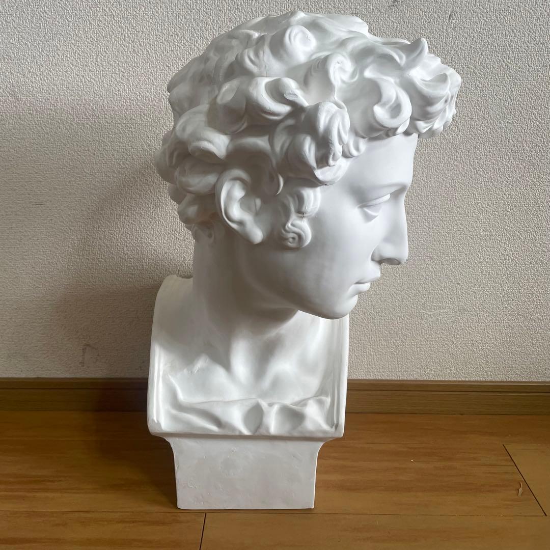 デッサン用 石膏像 メディチ胸像 高さ約60cm - メルカリ