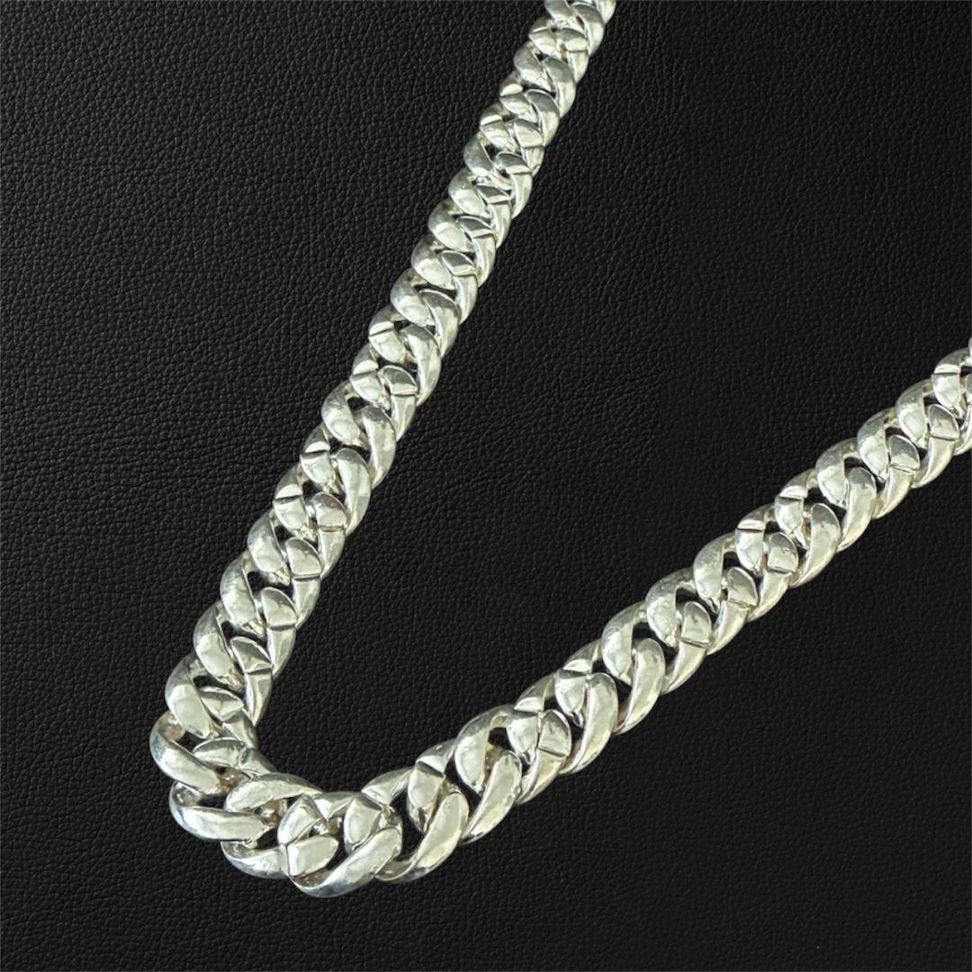 シルバー925刻印 ネックレス ヴィンテージ 重量感 喜平 ウォレット