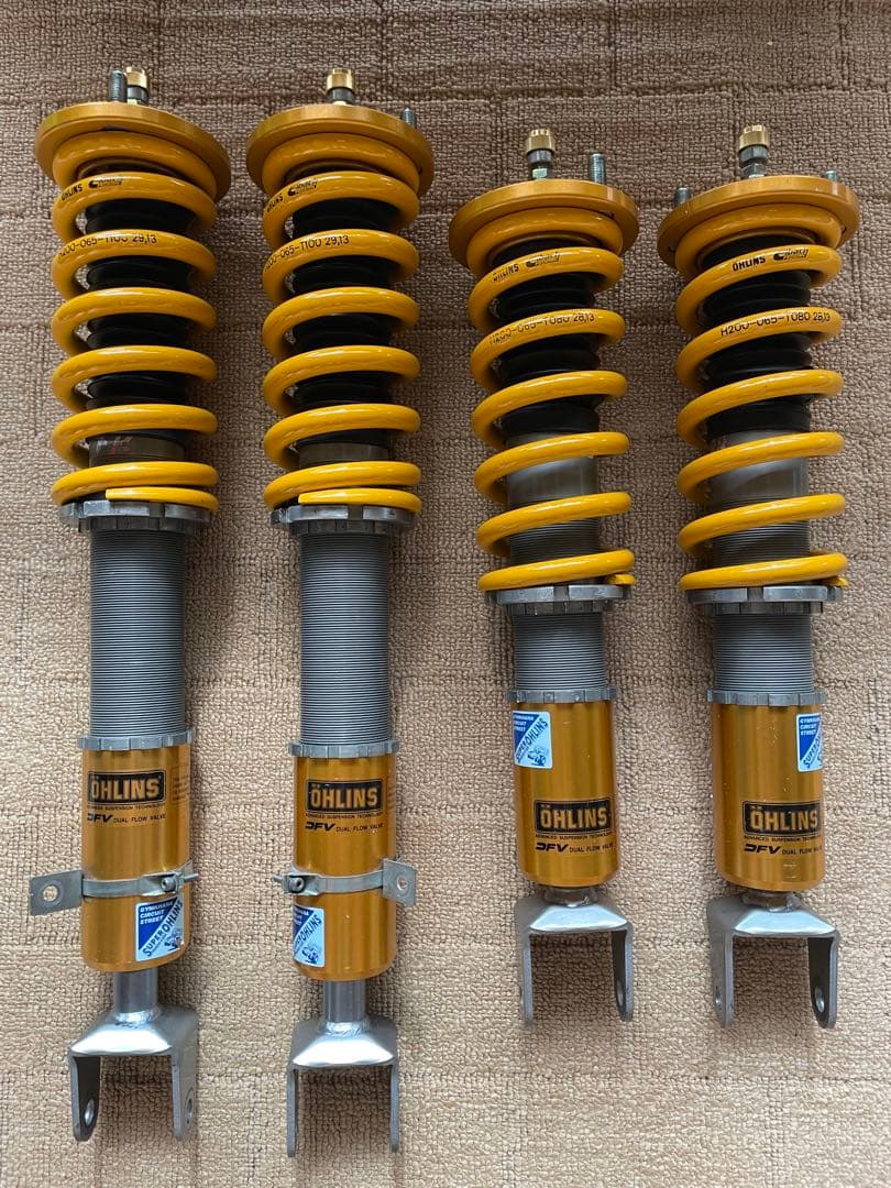 Öhlins サスペンションキット 4本セット OHLINS（オーリンズ） G senseオリジナルOHLINS TTX36GP ZX-4R
