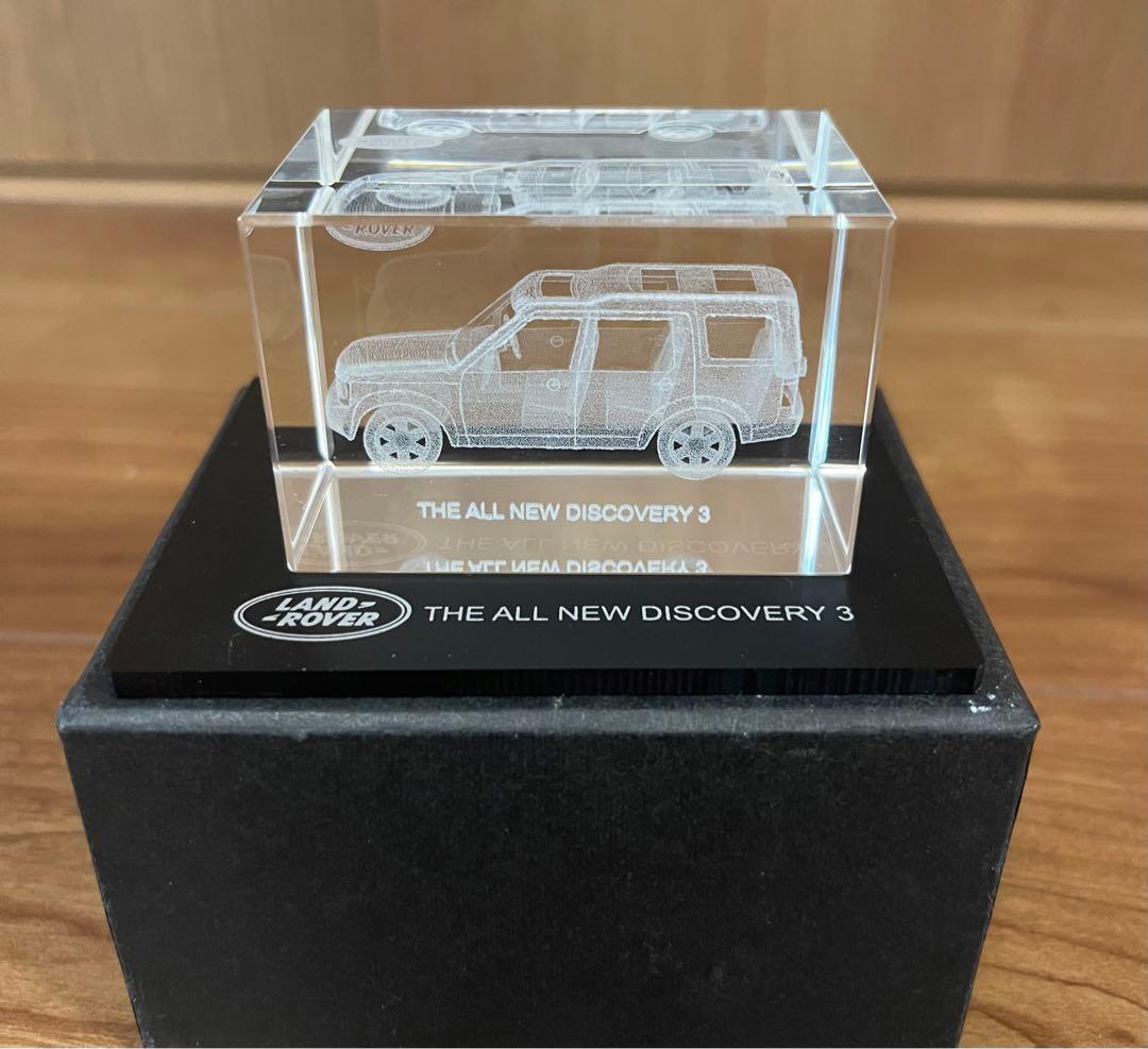 ランドローバー クリスタル置物 - メルカリ