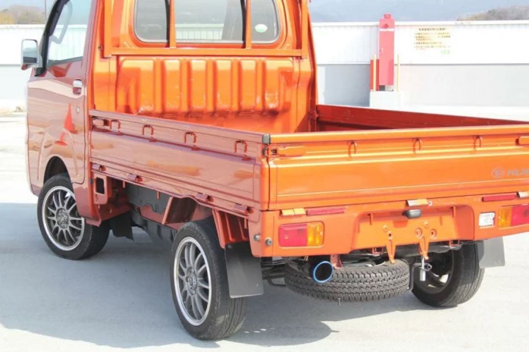 専用ダイハツ ハイゼット (500P/S510P) ステンレスマフラーブルー