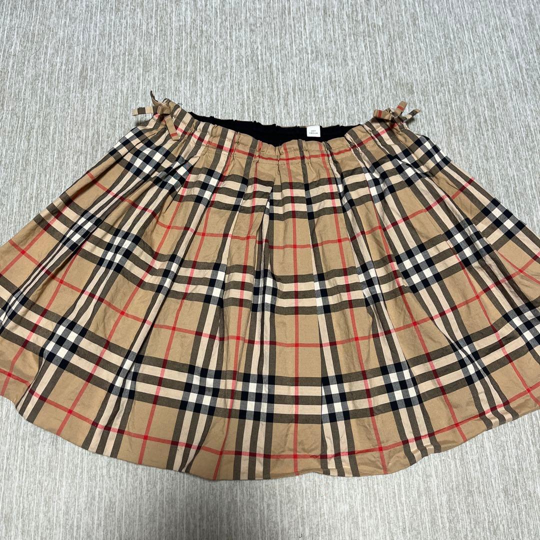 りんごさま専用 バーバリー チェック スカート 140 - メルカリ