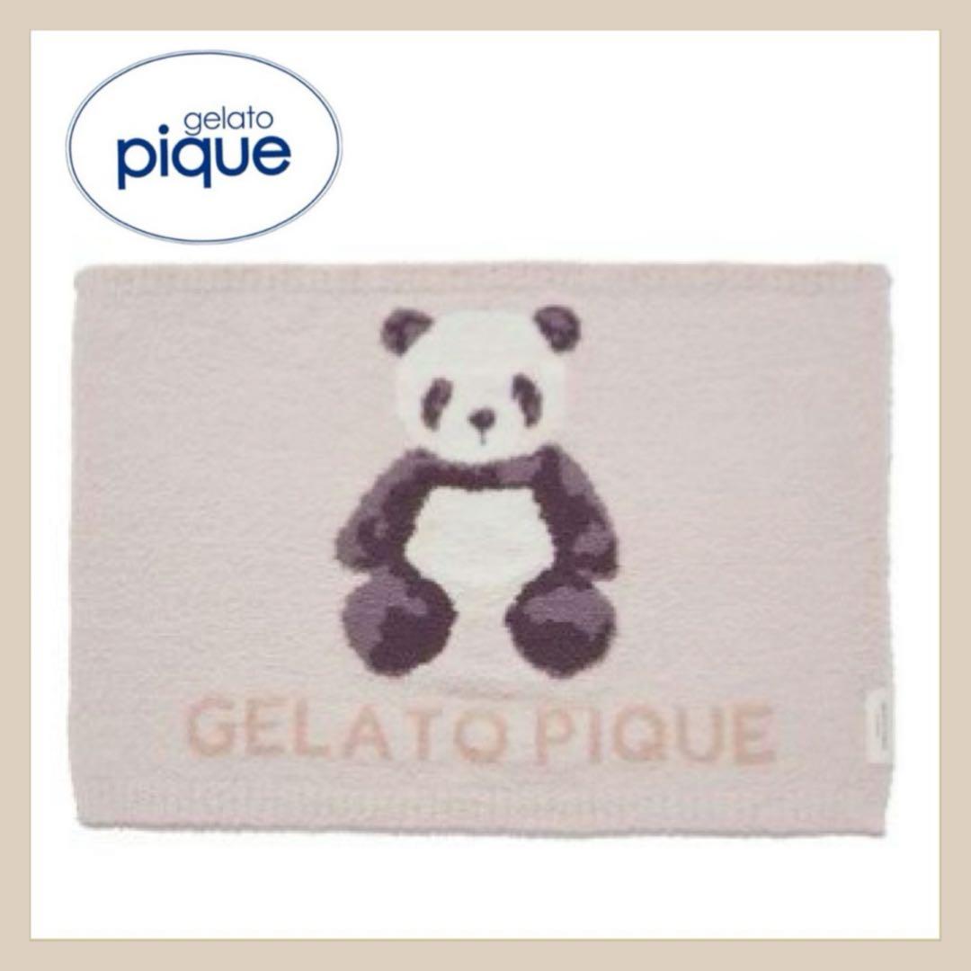 完売商品 ジェラートピケ ピンク パンダ柄犬用ブランケット 未開封