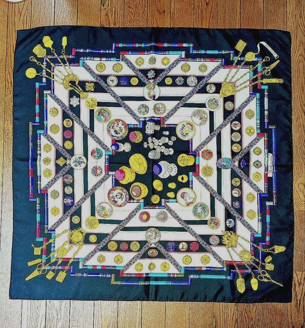 HERMES　スカーフ　カレ90 　 PETIT MAIN/お針子さん fukuoh_he01gt-858073