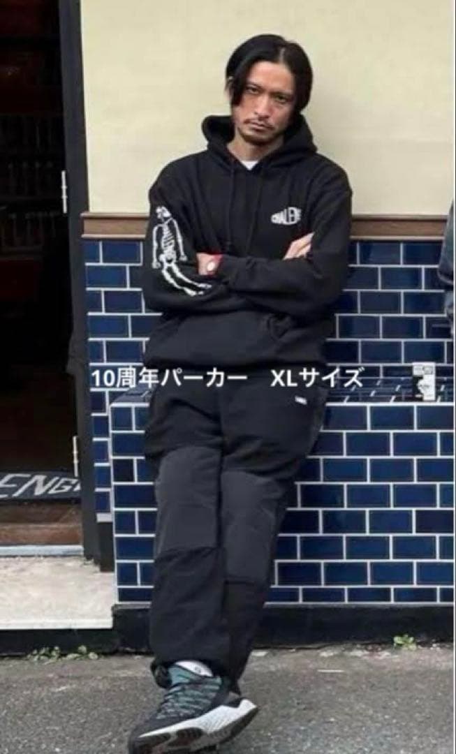 長瀬智也氏着用 CHALLENGER 10周年記念パーカー XLサイズ - メルカリ