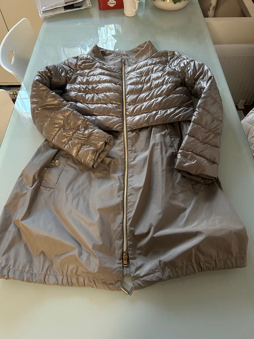 Mです♡HERNO ヘルノ　ライトダウン付きロングコート ♡ サイズ42 M様専用です♡HERNO ヘルノ ライトダウン付きロングコート ♡ サイズ42