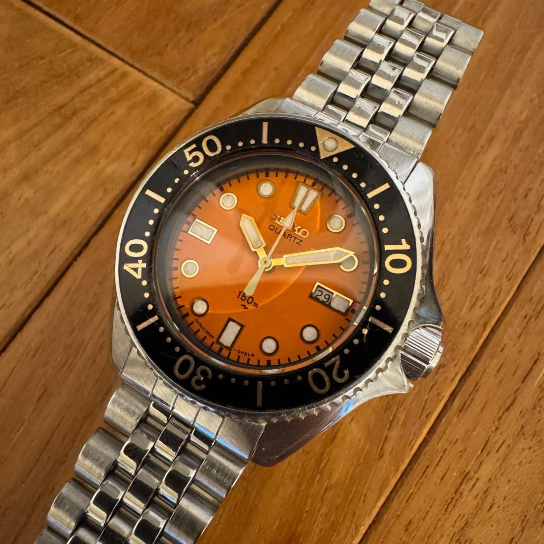 SEIKO 2625-0010 セイコー レトロ 貴重 ダイバーズ オレンジ美品