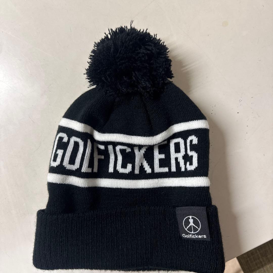 Golfickers ポンポン付きニット帽 - メルカリ