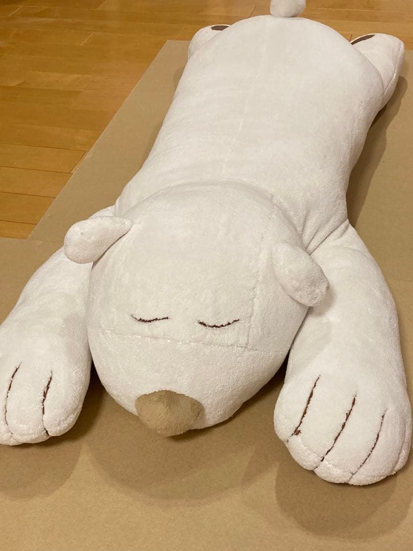 ニトリ しろくま パパ ぬいぐるみ 抱きまくら NITORI - メルカリ
