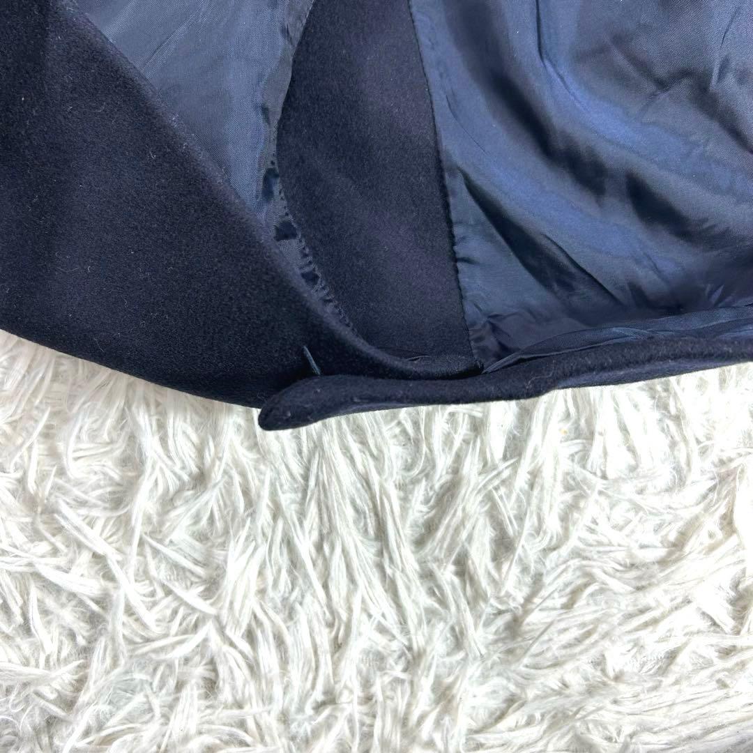 未使用✨theory 現行　BELVIN スタンドカラーコート　M 紺