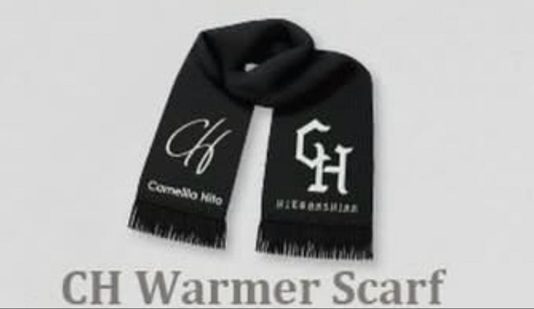 唾奇 武道館 物販 Camellia マフラー CH Warmer Scarf