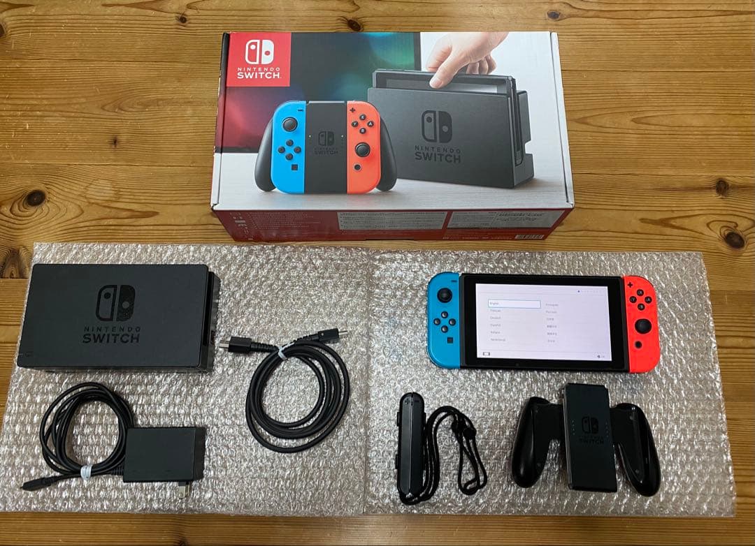 【完品】Nintendo Switch バッテリー強化　ネオンレット　ブルー Amazon.co.jp: 【整備済み品】 任天堂 Nintendo Switch Joy-Con(L