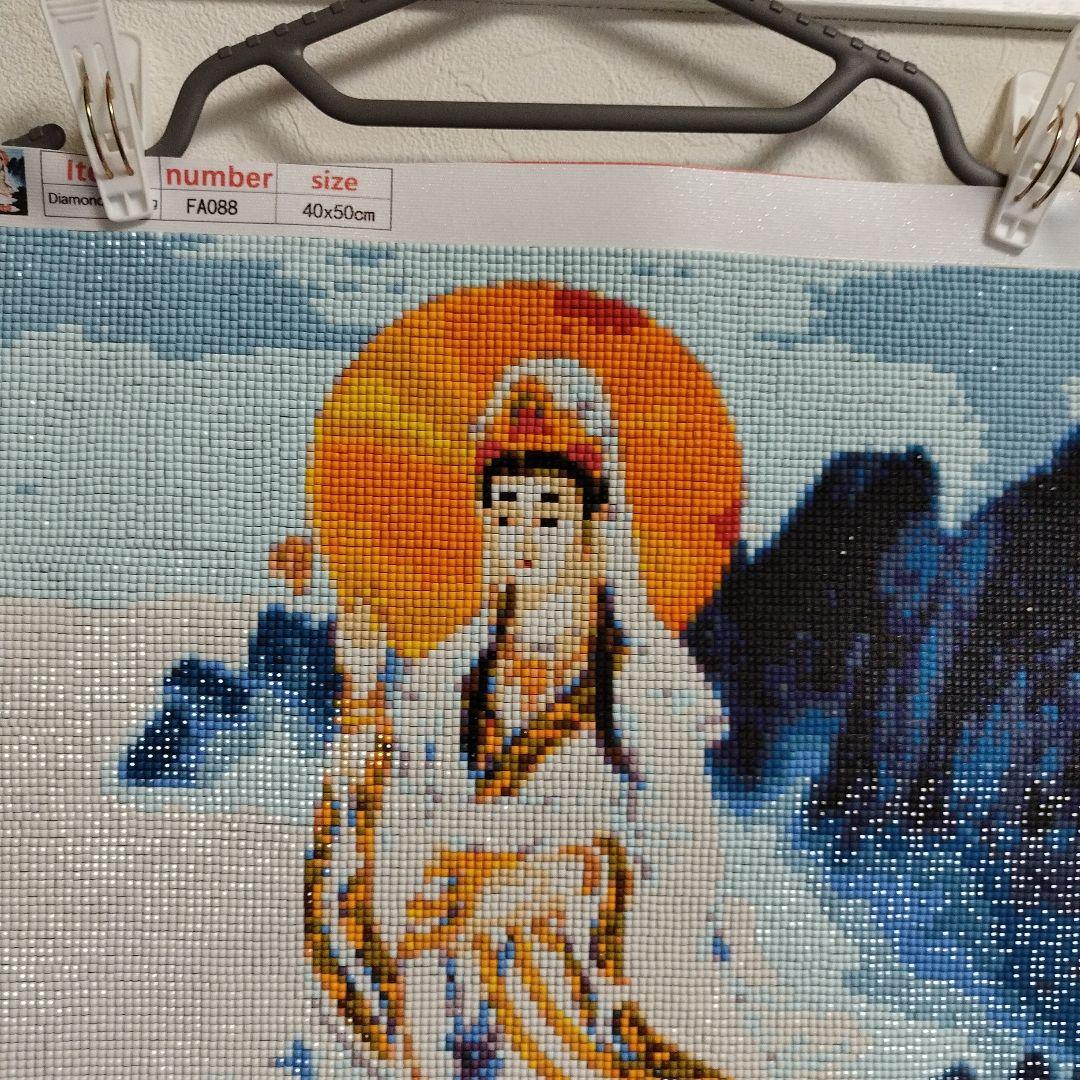 ダイヤモンドアート完成品 観音様 - メルカリ