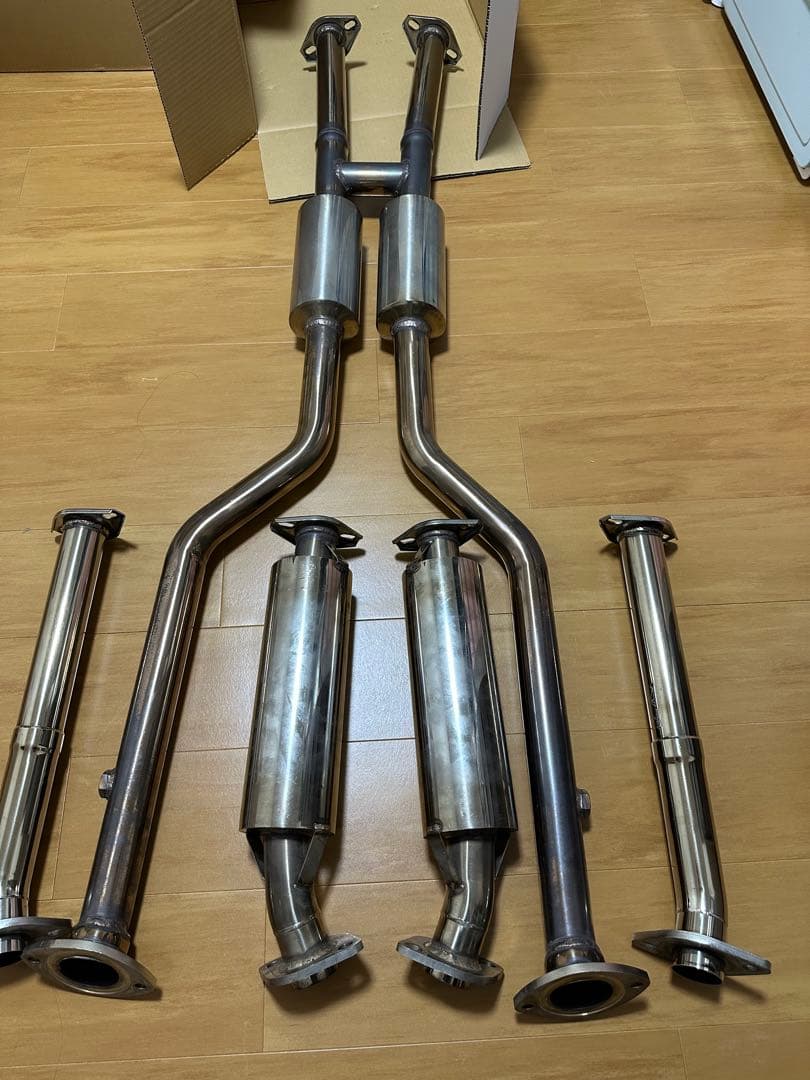 レクサスRC センスブランド　フロント&中間センターパイプ センスブランド GSC10 RC350 ステルスKIT センターパイプ スーパー