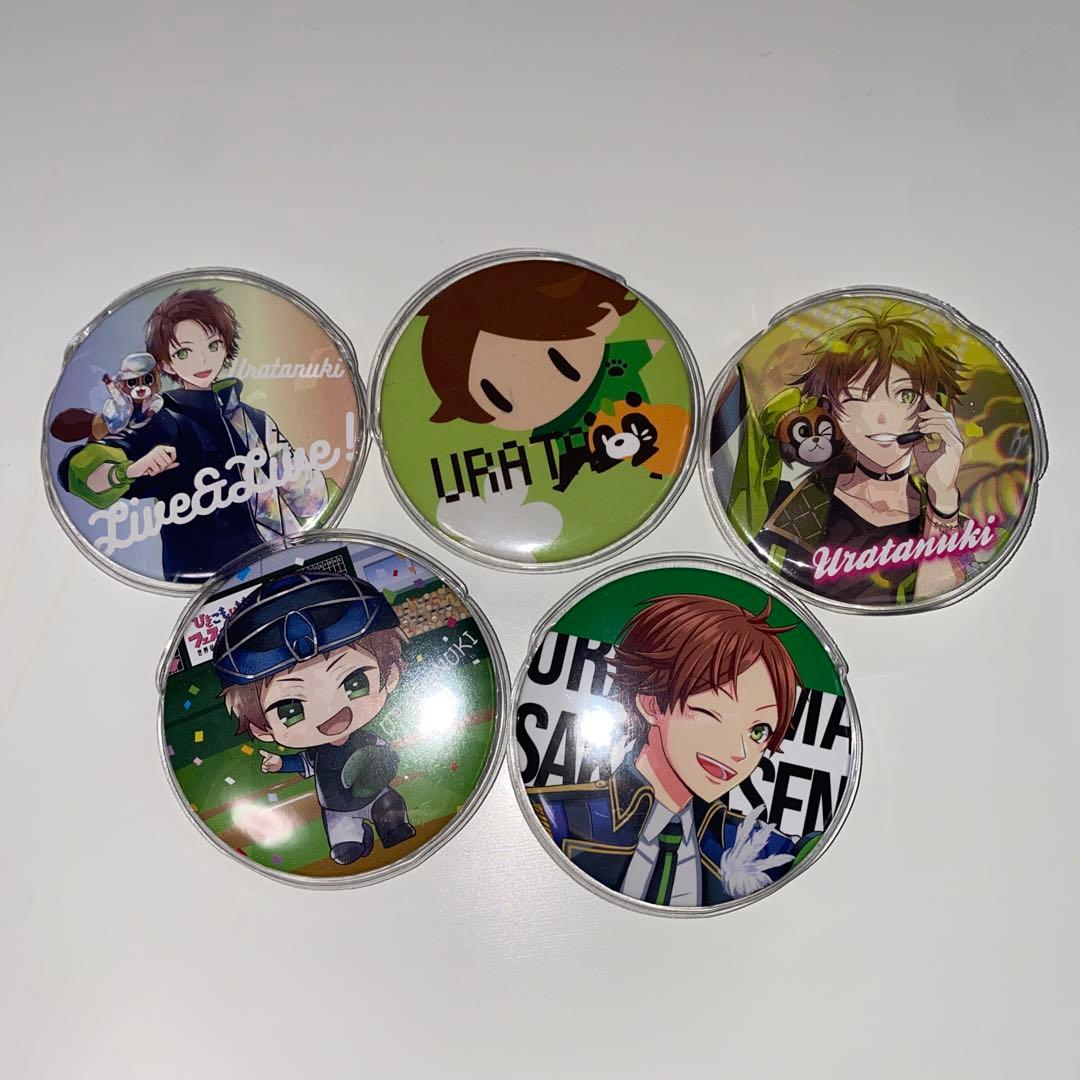 うらたぬき 缶バッジ 5個セット - メルカリ