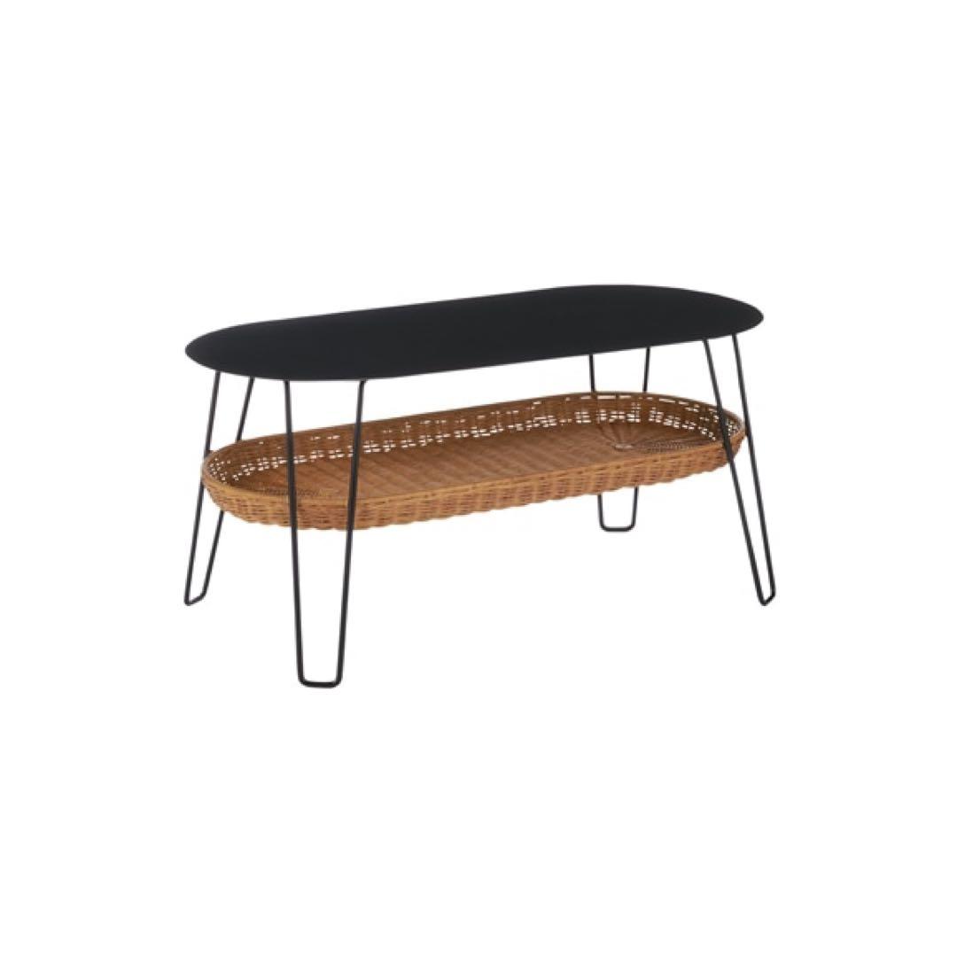 IDEE WALLABY LOW TABLE OVAL 楕円形テーブル ラタン