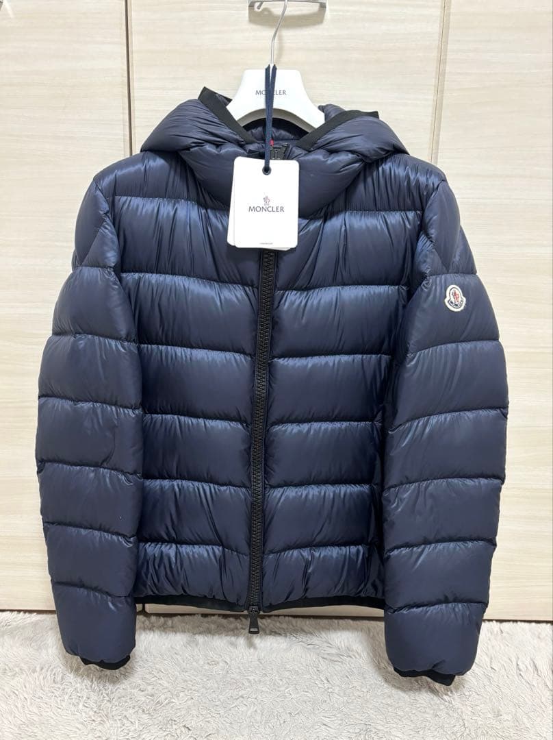 モンクレール ダウンジャケット ネイビーサイズ3 - メルカリ