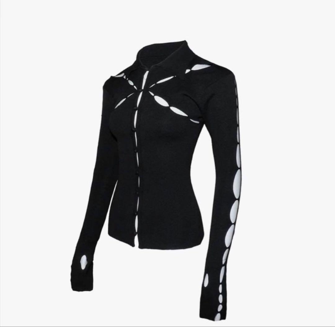 theredthreadS knit fit tops single petal - メルカリ