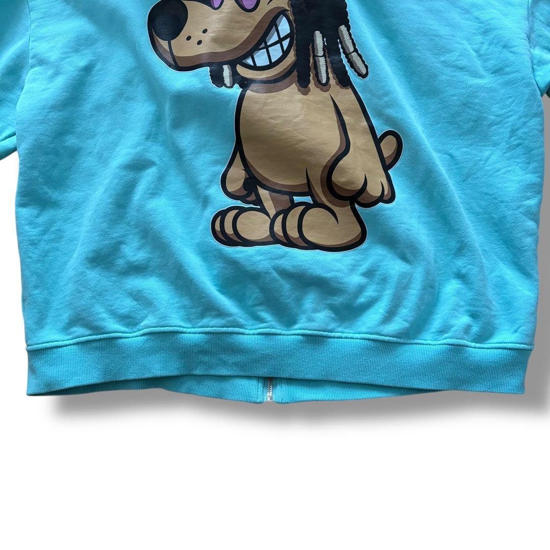 さ*い様 ナスティードッグ ジップアップ パーカー フーディー バック