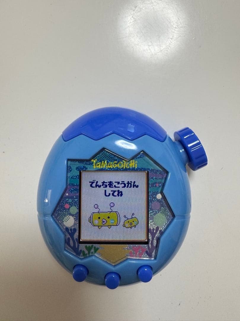 たまごっちパラダイス 青 ブルーウォーター おでかけキャリー まめっち