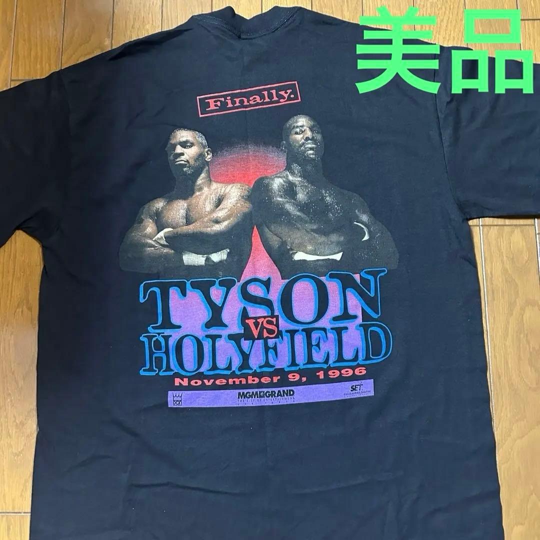 美品 】マイクタイソンVSイベンダーホリフィールド 90'sビンテージT
